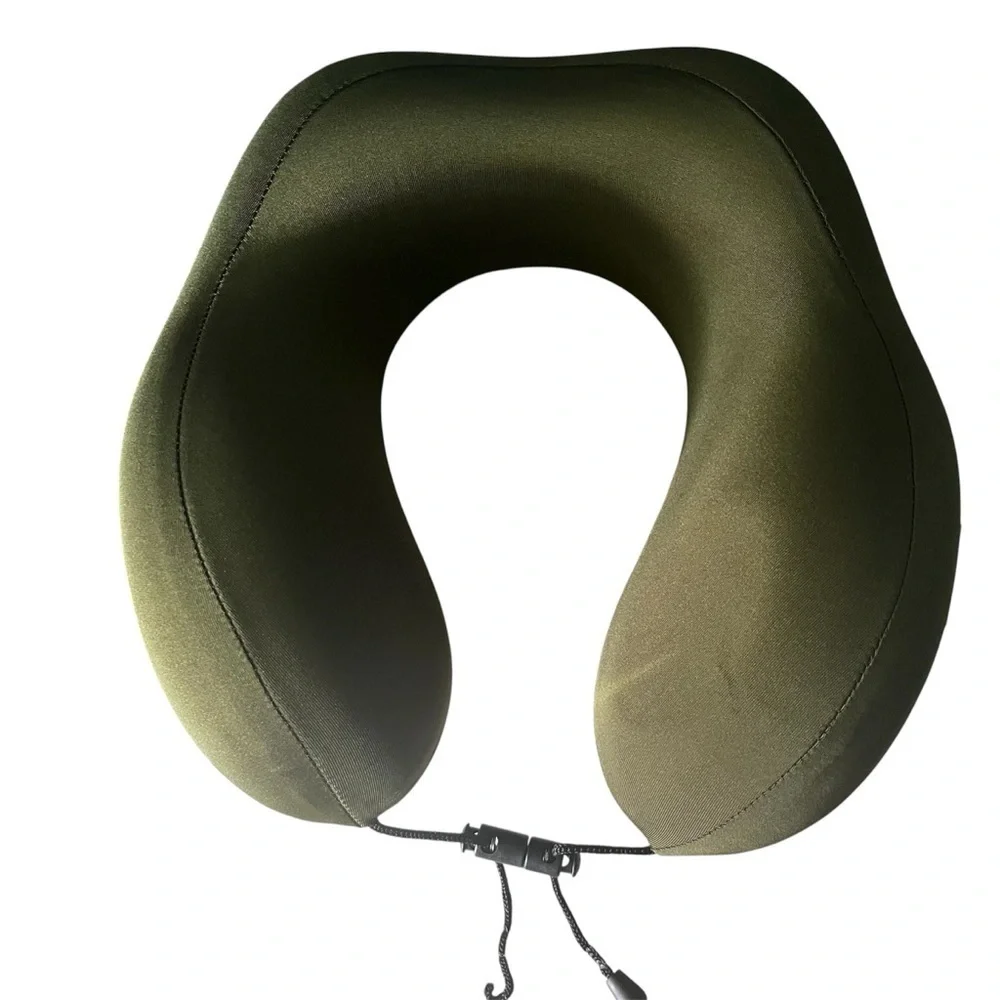 Chaps Green Travel Neck Pillow